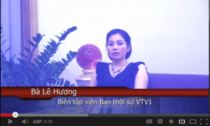 Video Cảm nhận – Bà Lê Hương – Biên tập viên thời sự VTV1